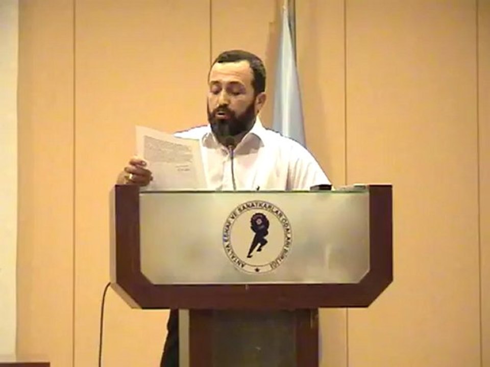 SİVİL DAYANIŞMA PLATFORMU MEHMET YILDIRIM HOCA NIN KONUŞMASI