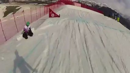 Snowboard Cross in Sotchi by Pierre Vaultier