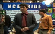 Syed Maqsood Ali(NCE)talking with Jeevey Pakistan at 27th International Book Fair Expo Lahore