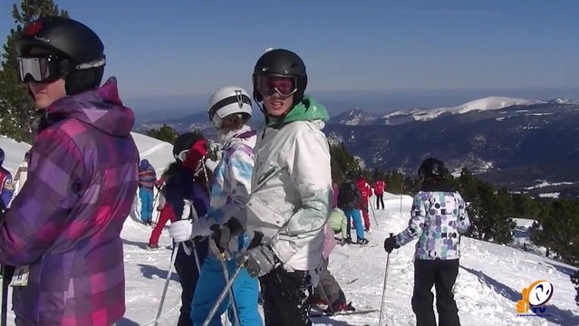 Le ski club audois vous propose un stage à la Plagne dans les Alpes en avril.