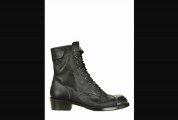 Alain Quilici  40mm Washed Leather Lace Up Boots Fashion Trends 2013 From Fashionjug.com