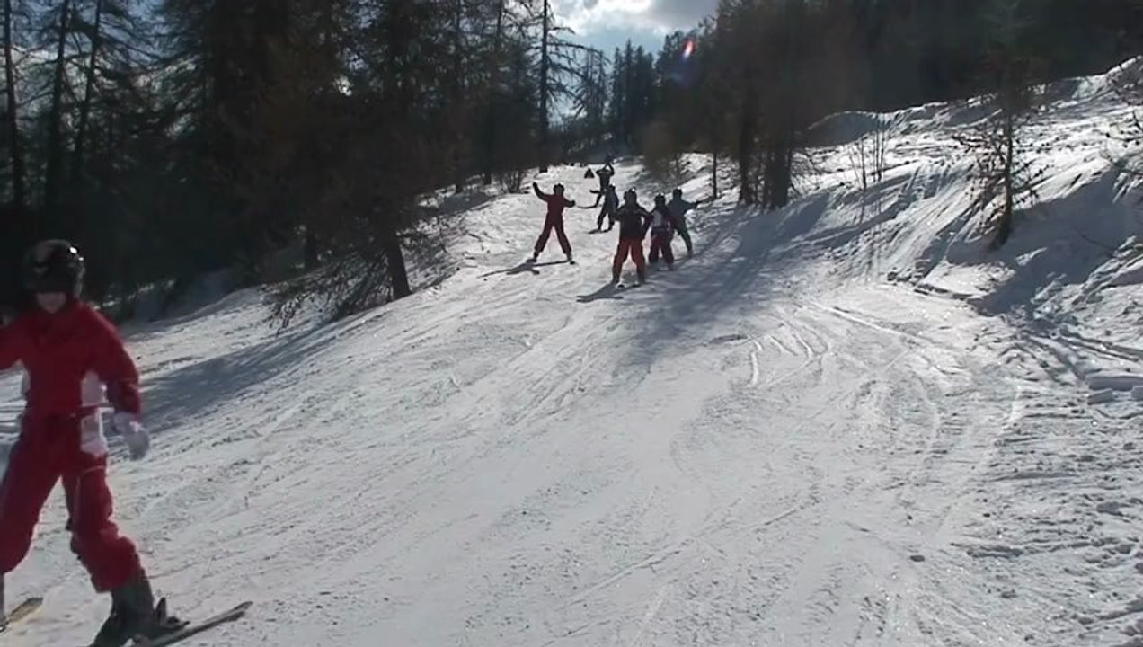 un groupe de ski !!