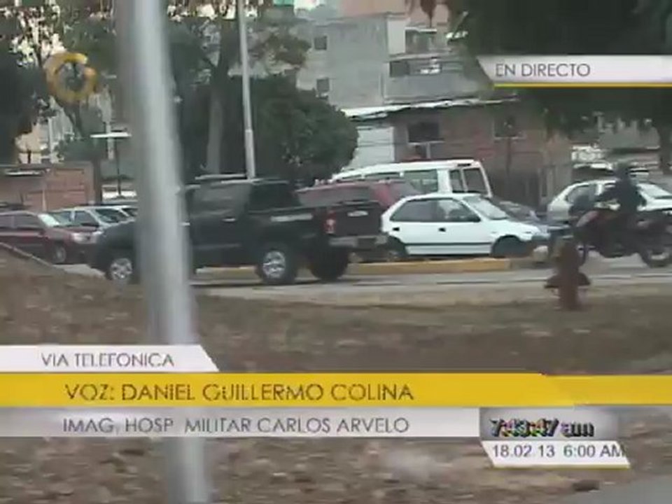 Así se encuentran las instalaciones del Hospital Militar tras informarse sobre la llegada de Chávez al país