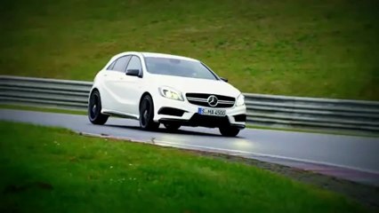 Mercedes A45 AMG on Track Engine Sound