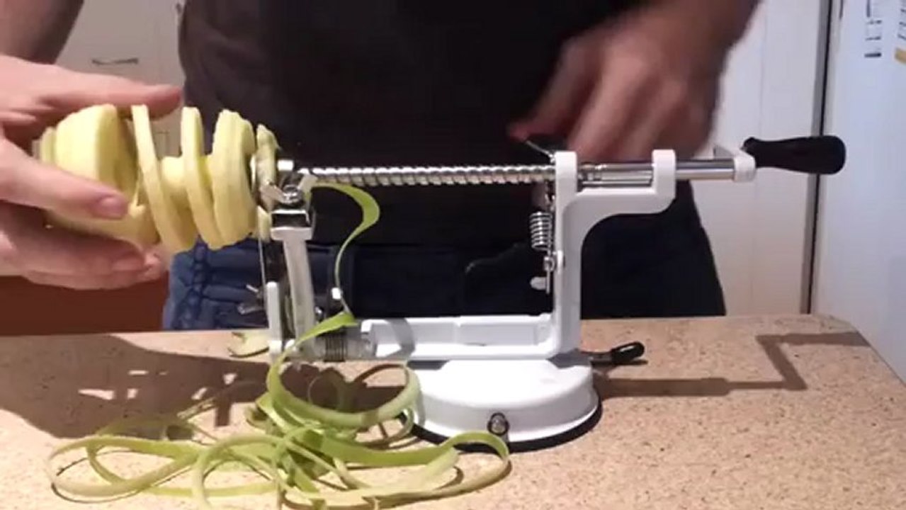 A máquina de descascar maças que gostaria de ter