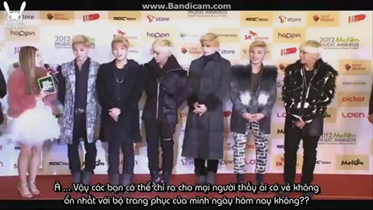 [BựaHội][Vietsub] B.A.P @ MelOn Music Awards 121214 - Red Carpet