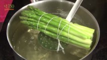 Cuire des asperges vertes en botte - 750 Grammes