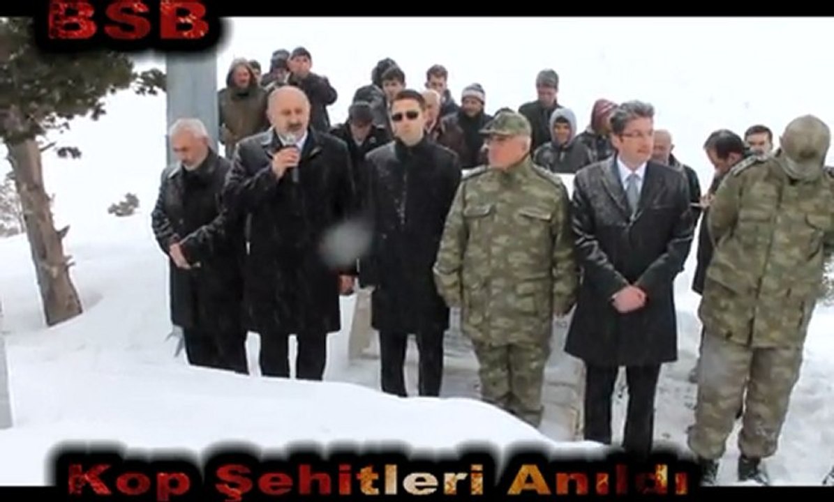 Kop Şehitleri Anıldı