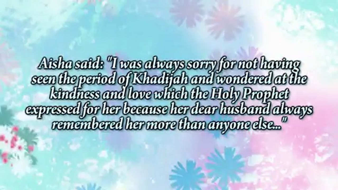 The Prophet Muhammad's Love for His Wives - YouTube2