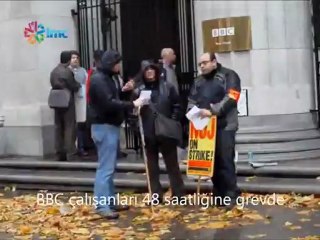 BBC çalışanları bugün grevde