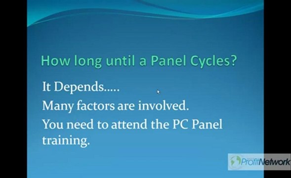 Profit Clicking PC Panel Explained Passive Profit Network