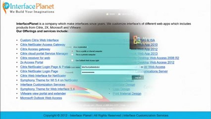 Customize Microsoft Outlook Web Access 2007