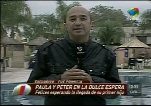 Hablan de Pedro y Paula en Intrusos (sobre el embarazo) - 18 de Febrero