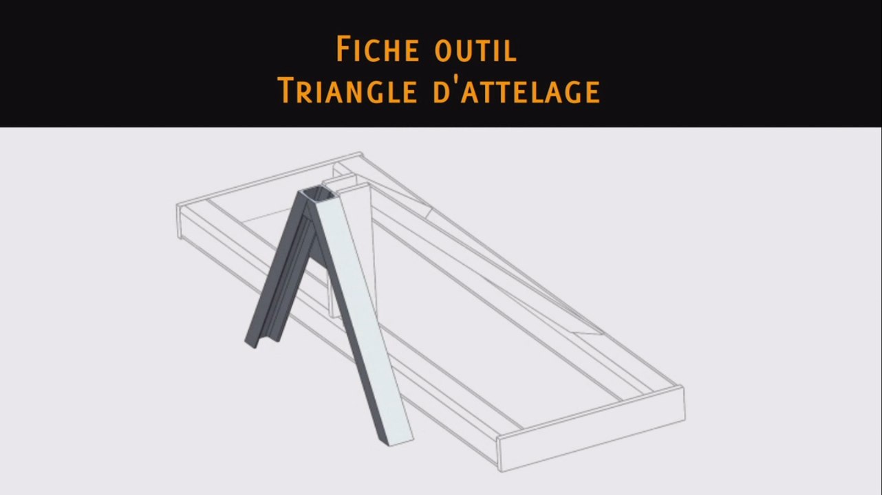 Fiche outil L'Atelier Paysan : triangle d'attelage