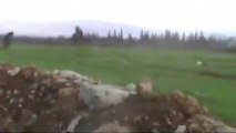 Rebels battle Syrian forces outside Homs