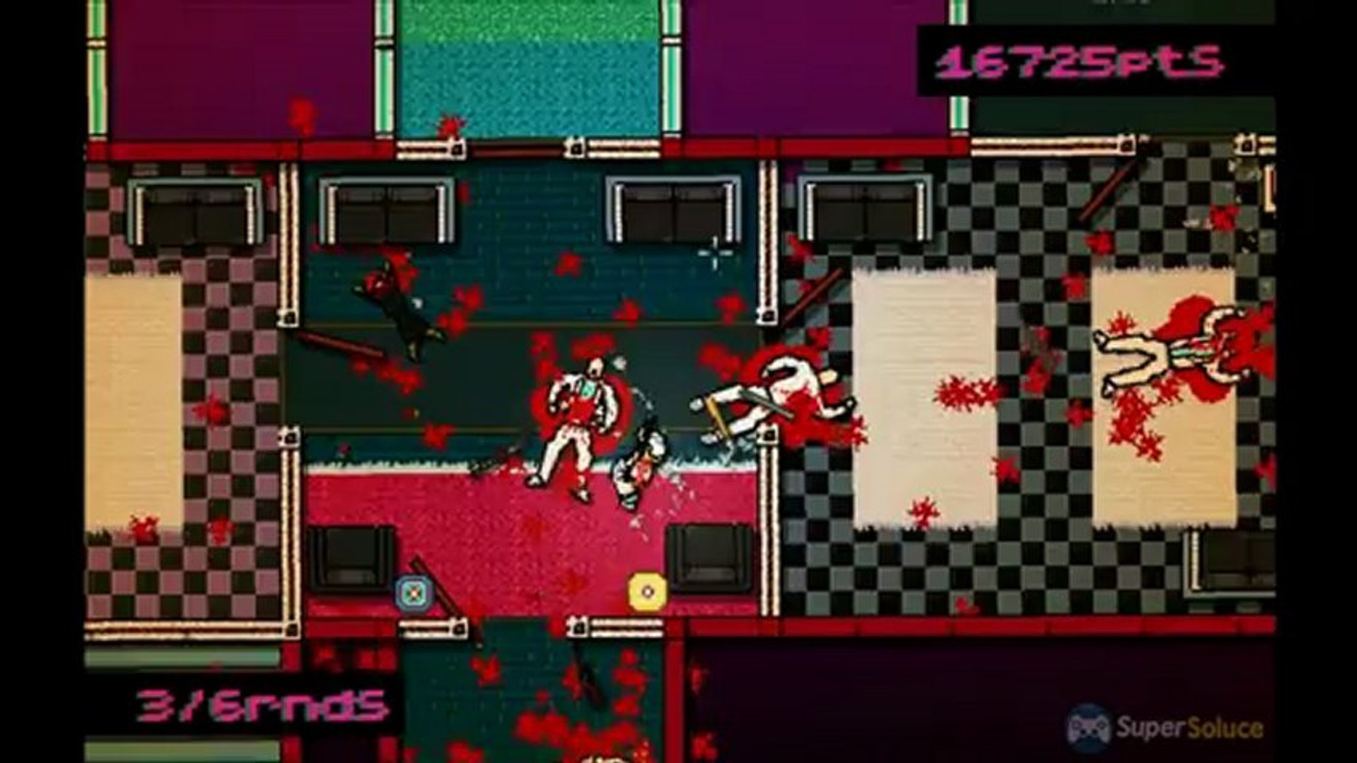 ⁣Soluce Hotline Miami: Chapitre 8 - Push it