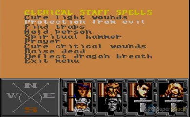 Heroes of the Lance : Exploration de donjon