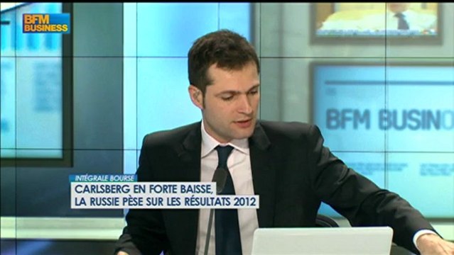Carlsberg : la Russie pèse sur les chiffres du brasseur - 18 février - BFM : Intégrale Bourse