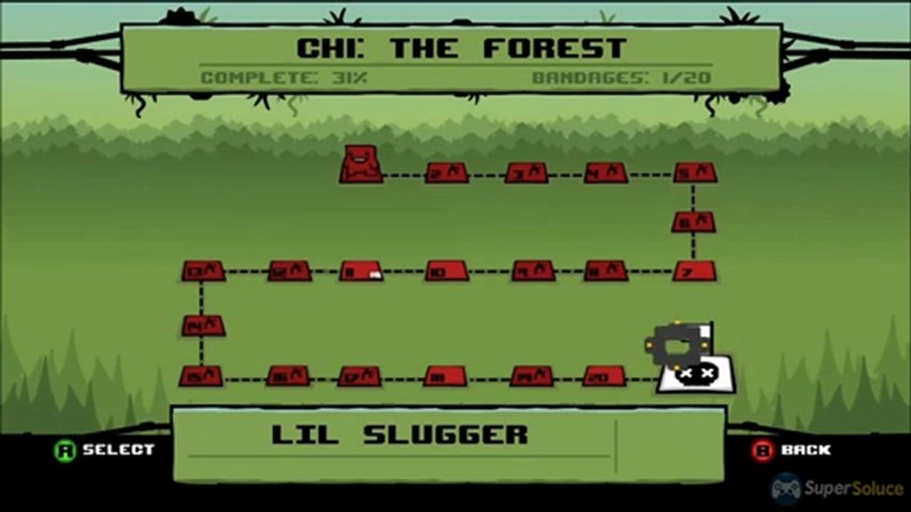 Soluce Super Meat Boy : The Forest