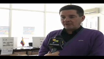 Electores ecuatorianos residentes en China