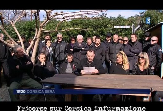 #corse - reportages de France 3 Corse sur le soutien à Christophe Pieri