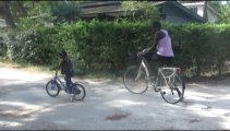 Diara et arame vélo