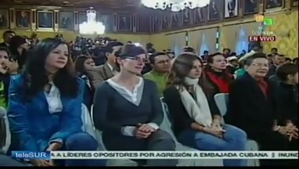 Correa expresa su profundo agradecimiento al pueblo