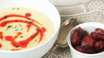 Winter Warmers: Creamy Celeriac Soup With Chorizo Dippers