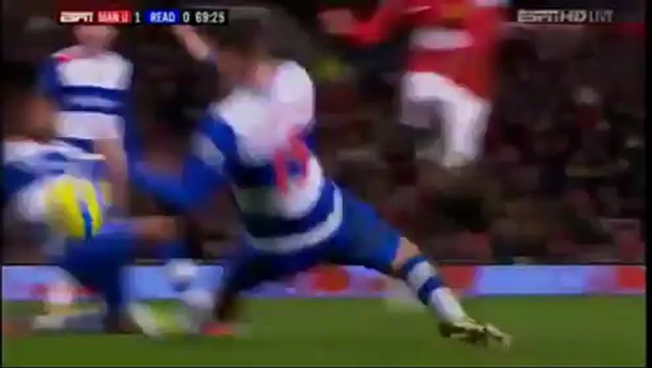 Gol de Nani [Manchester United 1-0 Reading]