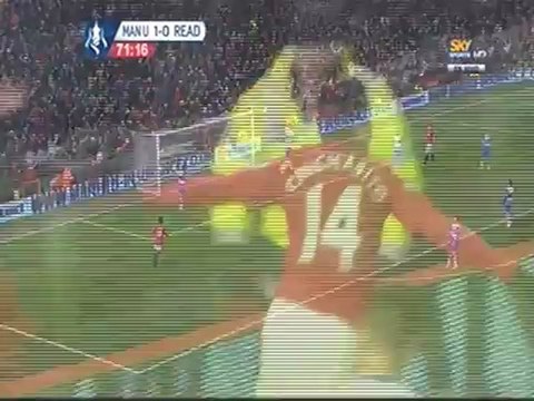 Man. United Vs Reading 2-0, FA Cup 2013