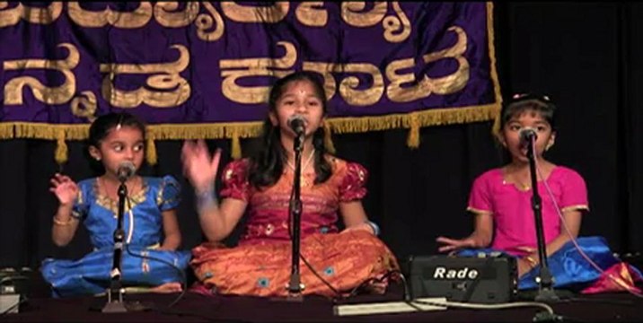 VIDYARANYA KANNADA KOOTA: DASA DAY: STUDENTS OF ASHA ADIGA AND A DEVOTEE