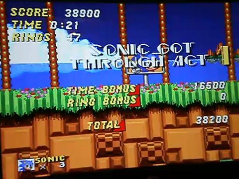 concours sonic 2 emerald hill 21s
