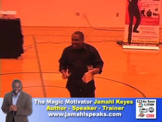 Award Winning Assembly Program speaker Jamahl Keyes.