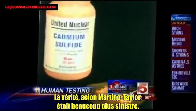 L'armée des États-Unis a Secrètement Pulvérisé des Substances Radioactives sur des Villes Américaines