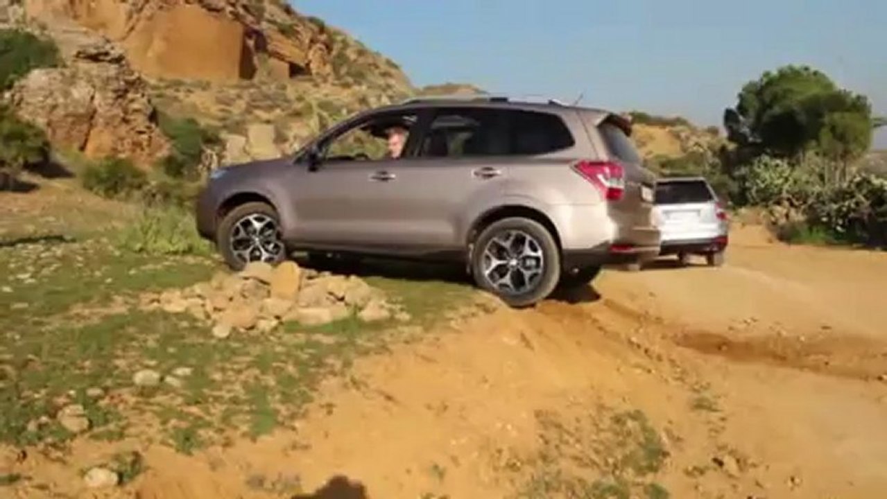 Тест-драйв Subaru Forester 4 поколения в Испании