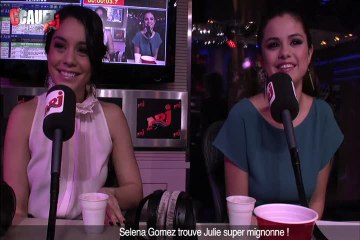 Selena Gomez trouve Julie super mignonne !  - C'Cauet sur NRJ