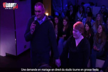 Une demande en mariage en direct du studio tourne en grosse fiesta - C'Cauet sur NRJ