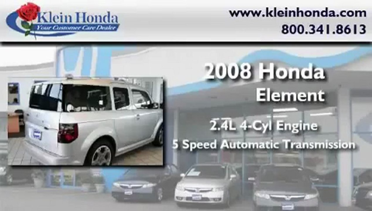 Used Honda Element 2008 for Sale in Seattle at Certified Dealer Klein Honda