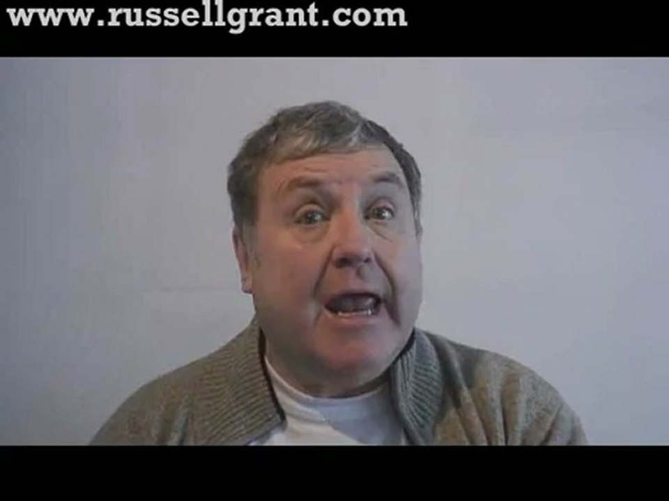 Russell Grant Video Horoscope Libra February Tuesday 19th 2013 www.russellgrant.com