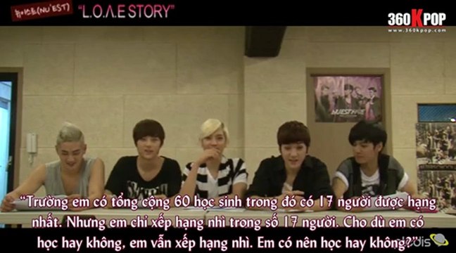 [Vietsub][Show] NUEST Viewable Radio - L.O.V.E Story Ep 4[NUEST Team@360kpop]