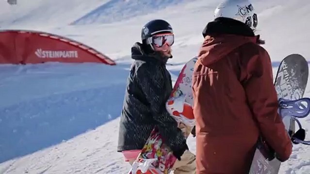 Snowpark Waidring Steinplatte: Snowboard Playgrounds - 26.01.2013