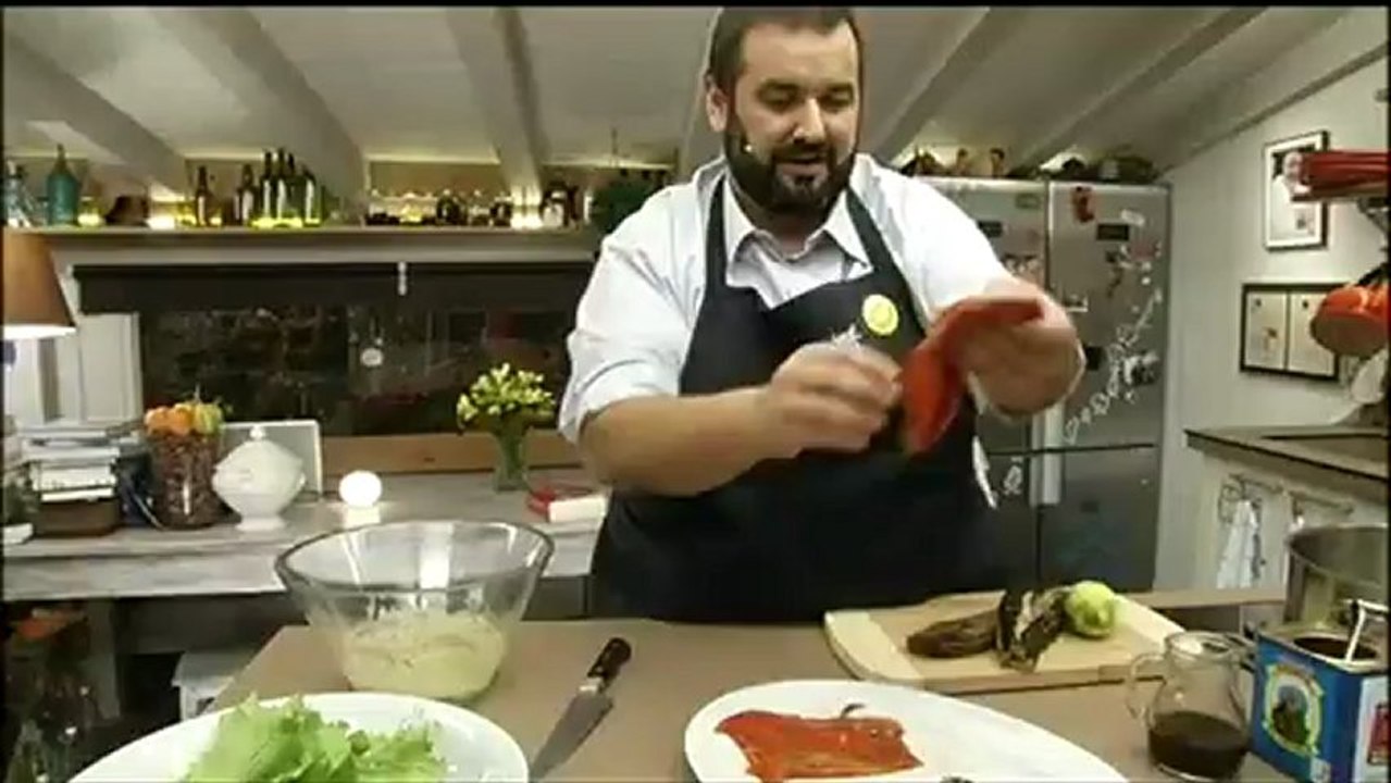 Robin Food (Pimientos y berenjenas aliñadas)