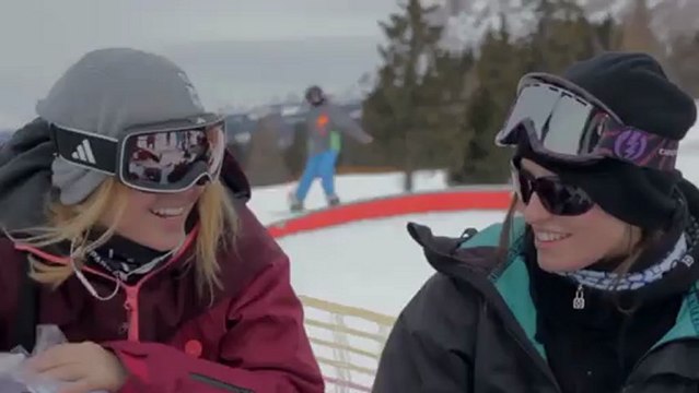 Snowpark Alta Badia: Girls Freeski Shred Session - 01.02.2013