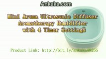 How To Use Ultrasonic Aroma Diffuser Aromatherapy Humidifier with 4 Timer Settings