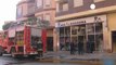 Woman sets herself alight in Spanish bank