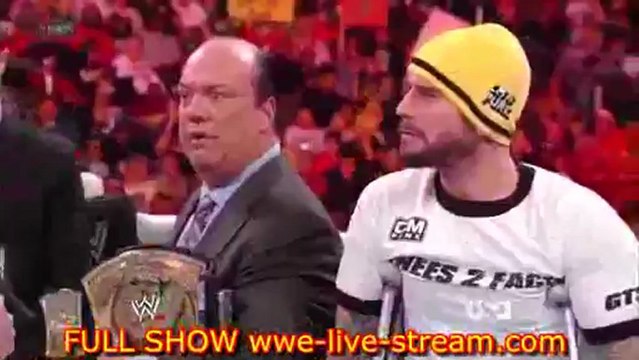 WWE RAW 18th February 2013 part 2