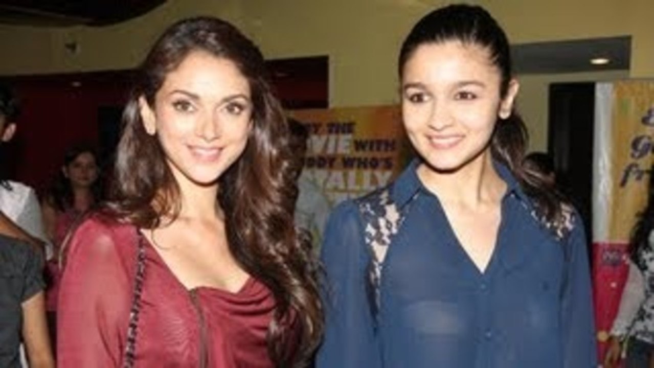 Alia Bhatt and Aditi Rao Hydari at 'Murder 3' Special Screening !
