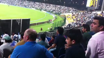 Nauman Watching Pak vs Aus 31 August 2012 - Part 1