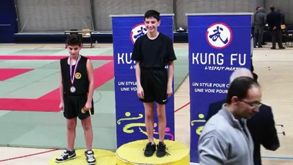 Adrien TURGIS  Combat KUNG FU KIDS