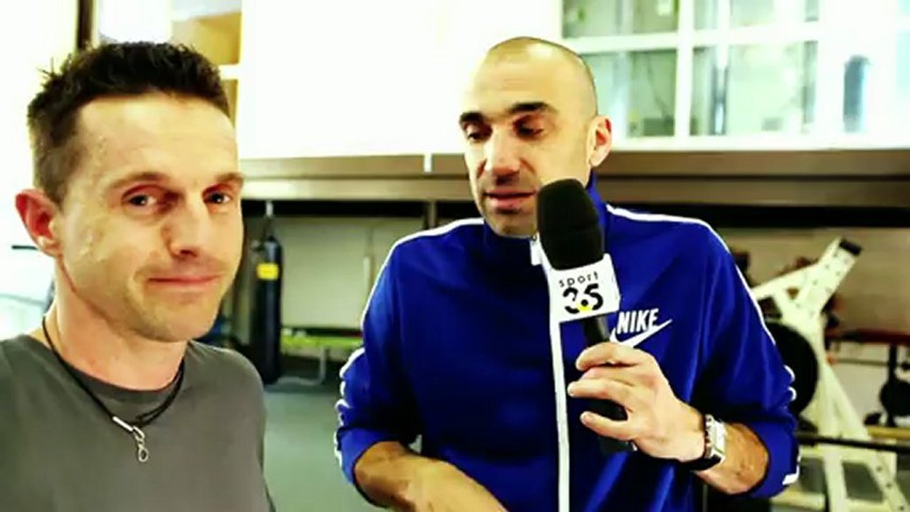 jerome Alonzo rencontre Nicolas - Préparateur physique au  CN d'Antibes